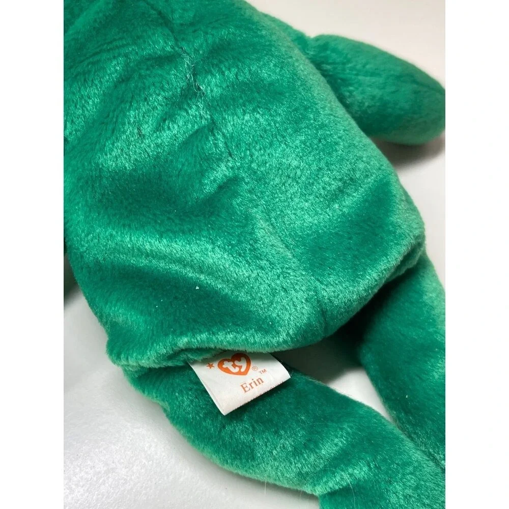 Ty Beanie 2- BEARS SHAMROCK‎ & VALENTINA WITH EAR TAGS!